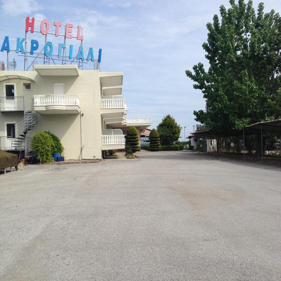 Hotel Akrogiali Korinós 외부 사진